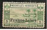 NewHebrides1941:    FRANCE LIBRE Yvert124mnh** - Autres & Non Classés