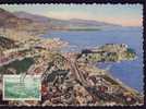 Carte-Maximum MONACO, N°Yvert 182 Obl Monaco 4.5.41 - Maximum Cards