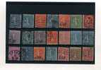 - FRANCE 1903/60  . SEMEUSE LIGNEE . ENSEMBLE DE TIMBRES - 1903-60 Semeuse A Righe