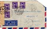 Carta,  Aérea, SIDIGABER,  1949 ,Egipto, Egypt , Agypten, Egitto  Cover, Lettre, Censor Mark - Autres & Non Classés