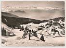 Chamrousse (38) : Vue De La Station En Hiver Des Pistes De Skie En 1963 (animée). - Chamrousse