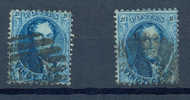Belgie -  Belgique Ocb Nr :  15 A    (zie  Scan) Medaillons T 12 1/2 - 13 1/2 - 1863-1864 Medallones (13/16)