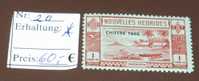 New Hebrides  Michel Nr:20 * MH Falz  Due Porto  #4892 - Otros & Sin Clasificación