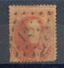Belgie -  Belgique Ocb Nr :  16 B    (zie  Scan) Medaillons T 14 1/2 - 1863-1864 Medallones (13/16)