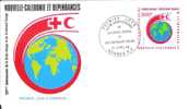 FDC 463  NOUVELLE CALEDONIE  N° 555  CROIX Et CROISSANT ROUGE - FDC