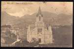 CPA  GEX  Eglise Et Vue Sur La Faucille - Gex