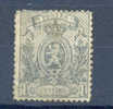 Belgie -  Belgique Ocb Nr :  23 (*) MH Sans Gomme  (zie  Scan) T 14 1/2- 14 - 1866-1867 Blasón
