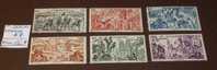 Caledonie Michel Nr: 320 -25  ** MNH Postfrisch  WW II #4894 - Unused Stamps