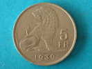 5 FRANK 1939 VL/FR (457) - ( See Photo For Details ) ! - 5 Francs