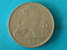 5 FRANK 1939 VL/FR (457) - ( See Photo For Details ) ! - 5 Francs