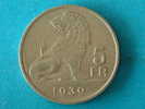 5 FRANK 1939 VL/FR (457) - ( See Photo For Details ) ! - 5 Francs