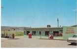 Red Canyon Indian Store Gas Station In Utah, 'Road To Bryce Canyon', On C1950s/60s Vintage Postcard - Rutas Americanas