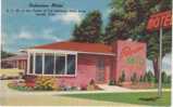 Kanab Utah, Robinson Motel, On 1950s Vintage Linen Postcard - Other & Unclassified