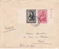 Belgique.Pér.1934-40.Lettre.1939.N°507-512 BRUXELLES 1-17.IX S/L.v.ANET(France, Eure & L.).TB - Storia Postale