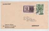 India Cover Sent To Germany 6-7-1971 - Covers & Documents