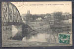 AUVERS Sur OISE   Num 1112    Le Pont L Eglise Et L Oise   Le 19 6 1912 - Auvers Sur Oise