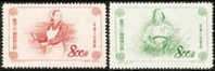 1953 CHINA C21 International Women´s Day 2V - Unused Stamps
