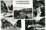 39-CHAMPAGNOLE......CPSM GRAND FORMAT 5 VUES DONT 1 ANIMEE - Champagnole