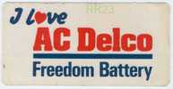 Sticker - Ac Delco Freedom Battery - Caixa # 4 - Sonstige & Ohne Zuordnung
