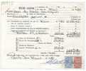 Recibo Com Selos Fiscais - Receipt With Revenue Stamps - Used 1980 - Caixa # 4 - Briefe U. Dokumente