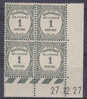 VARIETE   COIN DATE TYPE RECOUVREMENT  NEUFS LUXES - Unused Stamps