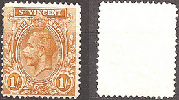 St.VINCENT..1913..Michel # 94...used...MiCV - 30 Euro. - St.Vincent (...-1979)