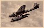AVIATION MILITAIRE : GERMANY - HYDRAVION HEINKEL HE 115 - CARTE ´VRAIE PHOTO´ - ANNÉE: ENV. 1940 (d-146) - 1939-1945: 2ème Guerre