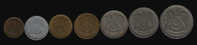 EGYPT / 7 DIFFERENT COINS / 2 SCANS. - Egypte