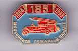 Broche Sur Un Camion De Pompiers Russe   ( No Pin´s ) - Pompiers