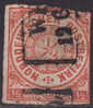 ALLEMAGNE  /  CONFEDERATION DU NORD  /  1868  /  1/2 G  /  Y&T N° 3 (o) USED - Afgestempeld