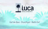 SACHET DE GEL DOUCHE - HÔTELS LUCA BULGARIE - Sonstige & Ohne Zuordnung