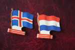 ISLAND LUXEMBOURG COLLECTION L'ALSACIENNE BISCUITS -TOLE PEINTE ???? DRAPEAUX FLAGS BANDERA FAHNE BANDIERA ???? ? - Oggetti 'Ricordo Di'