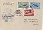 Lufthansa / Ausgabetag 1.2.56 / Berlin W9 / Nach Schweiz / Herlicher, Geschriebener Toller Brief - Storia Postale