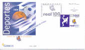 Espagne 2009 FDC " Centº Real Sociedad, Football " - Equipos Famosos