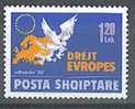 Albanie 1992, Europa, Pigeon Colombe Dove MNH** - Duiven En Duifachtigen