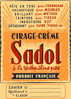 PROTÈGE-CAHIER PUB ILLUSTRE POUR LE CIRAGE-CRÈME SADOL VERSO ILLUSTRE DU CODE DE LA ROUTE DE L'ECOLIER. ANNEES 1950 / 55 - Copertine Di Libri