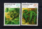 Corea/Sur 1979 ** Yv1045-46 Conservación Ambiental: Rana, Helecho Asiático - Grenouilles