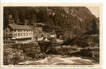 Cauterets Pont D'Espagne Et Hotellerie Vue Prise Du Pied De La Cascade Ed. Photo Quinault à Lourdes - Argeles Gazost