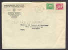 France Laboratoire Nativelle Paris Rue D'Alleray 1949 Cover To Sweden A La Suéde Marianne - Covers & Documents