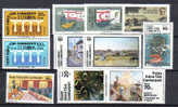 FRZ105 - CIPRO TURCA  1984, 11 Valori Diversi  *** - Unused Stamps