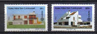 FRZ114 - CIPRO TURCA  1987, Serie N. 194/195 ***  Cept - Unused Stamps