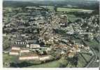 BOURGANEUF 23 Creuse Vue Aérienne Panoramique Editions Combier  Carte Dentelée Véritable Photo - Bourganeuf