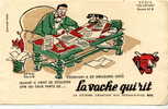 BUVARD PUBLICITAIRE POUR LA VACHE QUI RIT. SERIE LES METIERS. BUVARD N°8. DESSIN D´HERVE BAILLE. Années 1950 / 60 - Lattiero-caseario