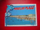 CPM -(34- HERAULT)- MARSEILLAN PLAGE .LITTORAL LANGUEDOCIEN-ANIMEE -CARTE EN BON ETAT . - Marseillan