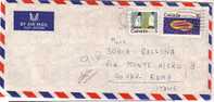 PGL 2075 - CANADA LETTER TO ITALY 27/12/1970 - Lettres & Documents