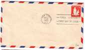 E109 - USA AIR ENVELOPE FDC - 1941-60