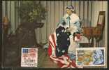 USA  VF PHLADELPHIA The Quaker City - Making The Flag VF POSTCARD Bicentennial Fisrt Day - 1971-1980
