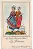 Carte Postale Ancienne Publicité Farines Jammet - La Picardie - Illustrateur Jean Droit, Folklore - Picardie