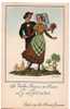 Carte Postale Ancienne Publicité Farines Jammet - Le Limousin - Illustrateur Jean Droit, Folklore - Limousin