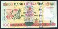 UGANDA : Banconota 10000 Scellini - PNew - 2009 - FDS - Oeganda